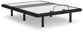 Orleans Furniture - Ashley Furniture - Best Base with Lumbar and Audio Queen Adjustable Base - Queen Adjustable Base / Charcoal Gray - M5X532